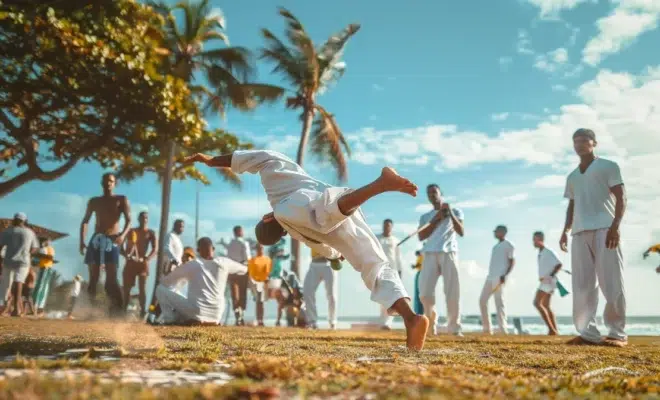 capoeira peteca frescobol